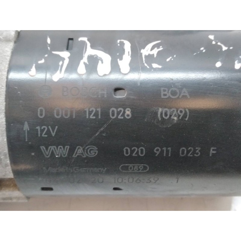 Recambio de motor arranque para seat leon (1m1) stella referencia OEM IAM 0001121028 020911023F BOSCH 2