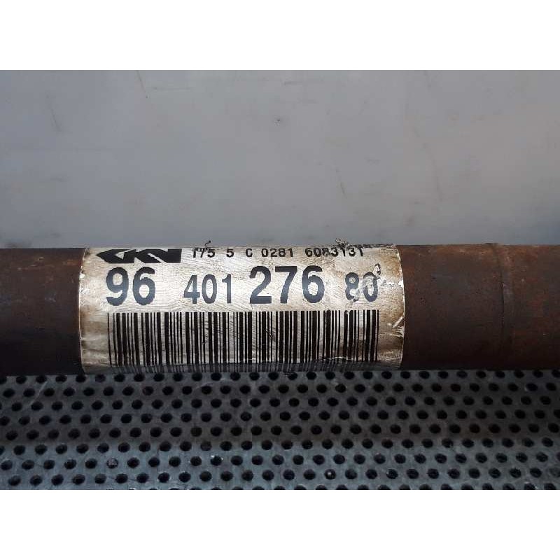 Recambio de transmision delantera derecha para citroën c3 1.4 referencia OEM IAM 9640127680 - Azul 2