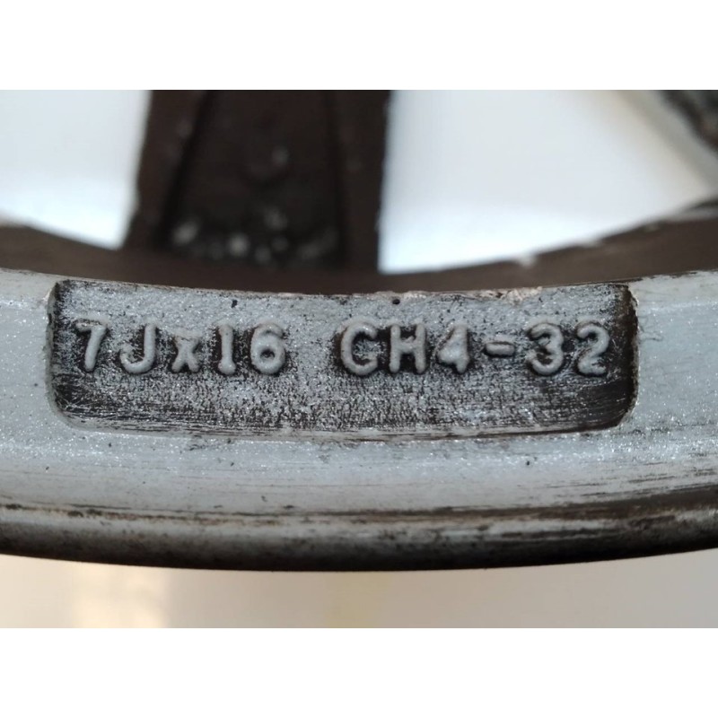 Recambio de llanta para peugeot 308 sw envy referencia OEM IAM 7JX16 - Negro 2