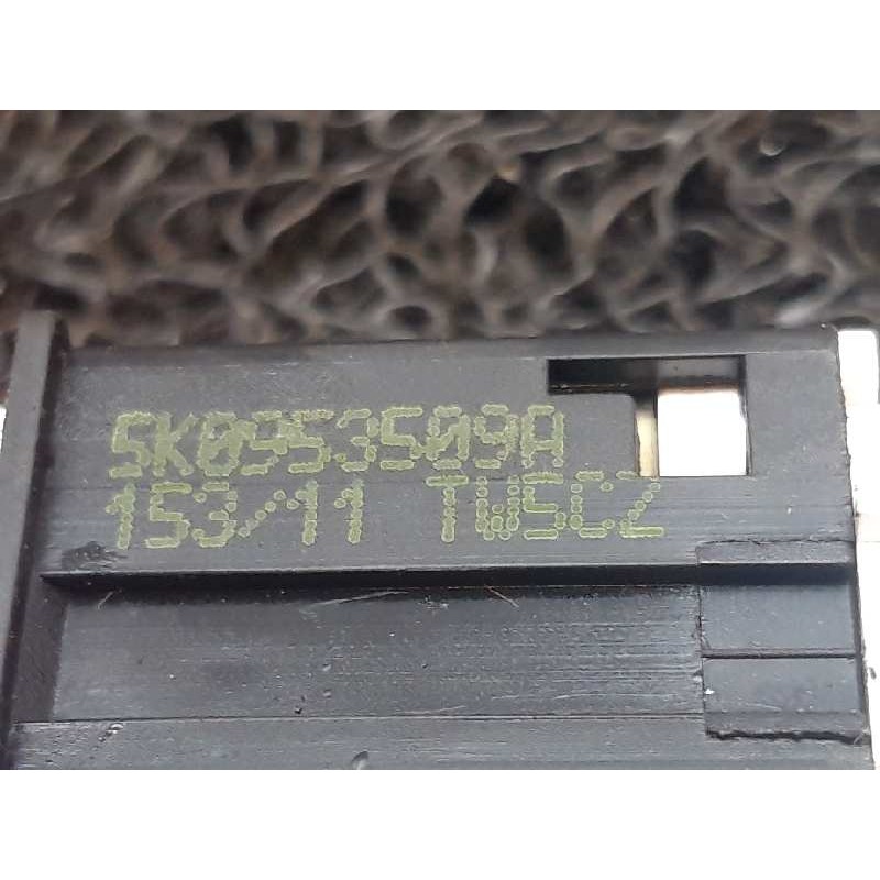 Recambio de warning para volkswagen golf vi (5k1) gtd referencia OEM IAM 5K0953509A - Negro 2