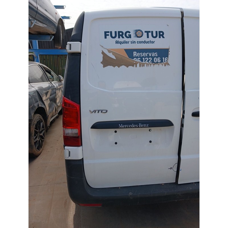 Recambio de puerta trasera izquierda para mercedes-benz vito mixto (447) 110/114/116/119/124 cdi rwd extralang (447.705) referen - Blanco
