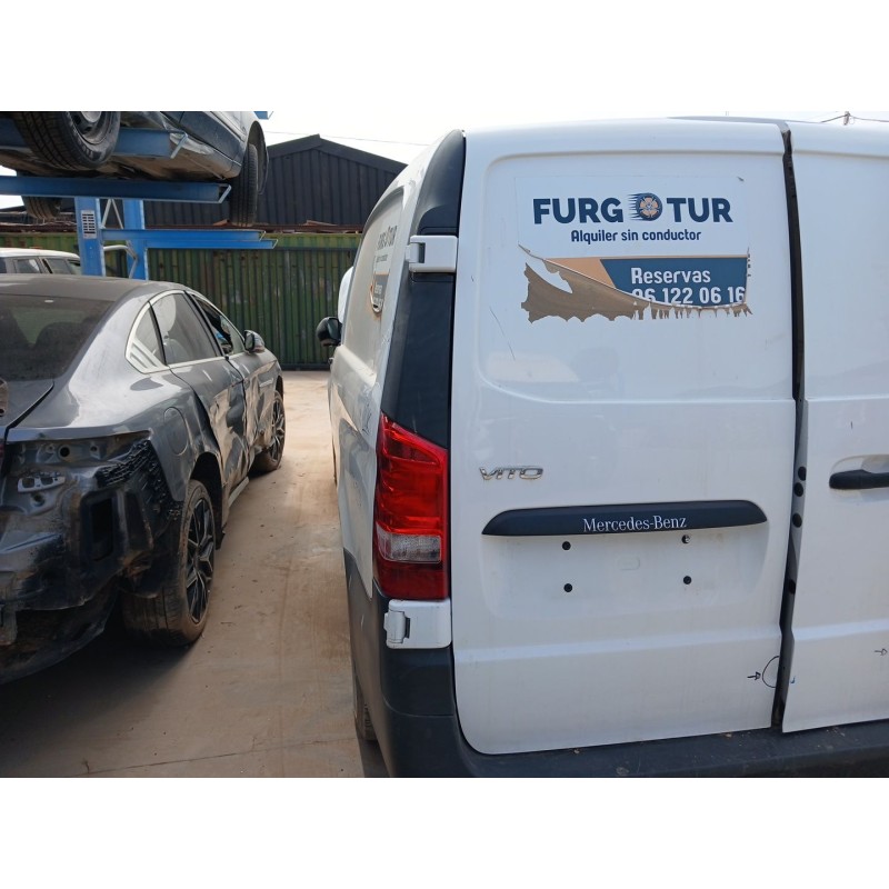 Recambio de puerta trasera izquierda para mercedes-benz vito mixto (447) 110/114/116/119/124 cdi rwd extralang (447.705) referen - Blanco 2