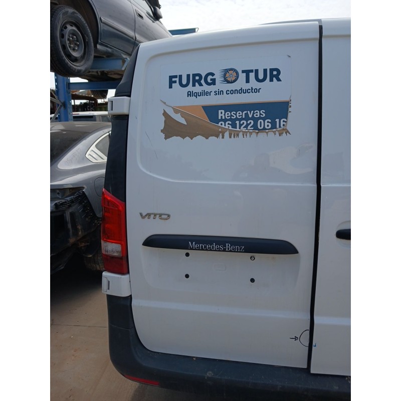 Recambio de puerta trasera izquierda para mercedes-benz vito mixto (447) 110/114/116/119/124 cdi rwd extralang (447.705) referen - Blanco 5