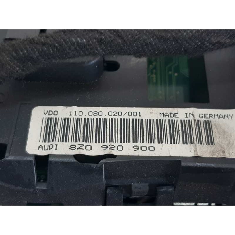 Recambio de cuadro instrumentos para audi a2 (8z) 1.4 tdi (55kw) referencia OEM IAM 8Z0920900 110080020001 - Azul 2