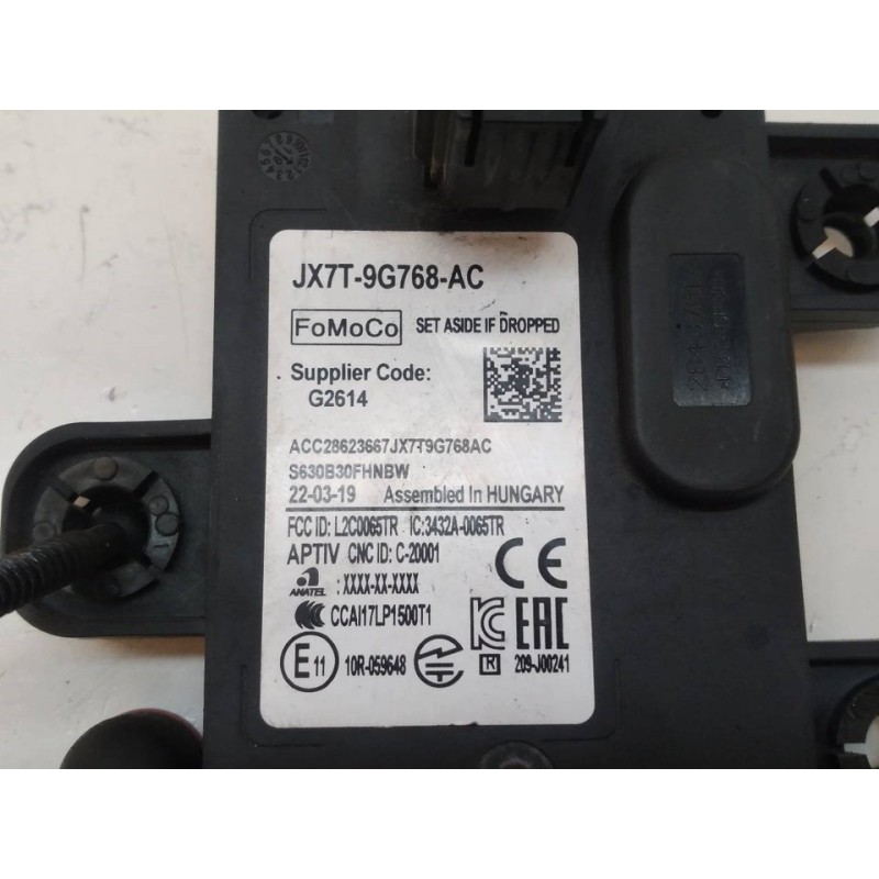 Recambio de modulo electronico para ford focus st-line referencia OEM IAM JX7T9G768AC 3