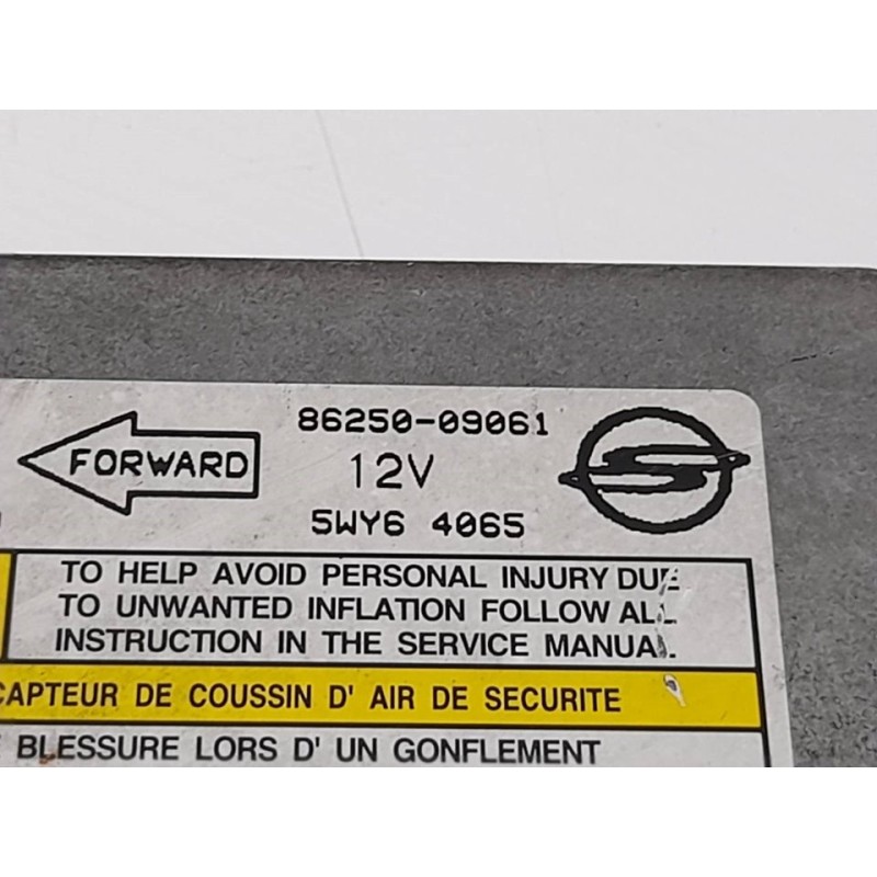 Recambio de centralita airbag para ssangyong kyron 200 xdi limited referencia OEM IAM 8625009061  SIEMENS - Negro 2