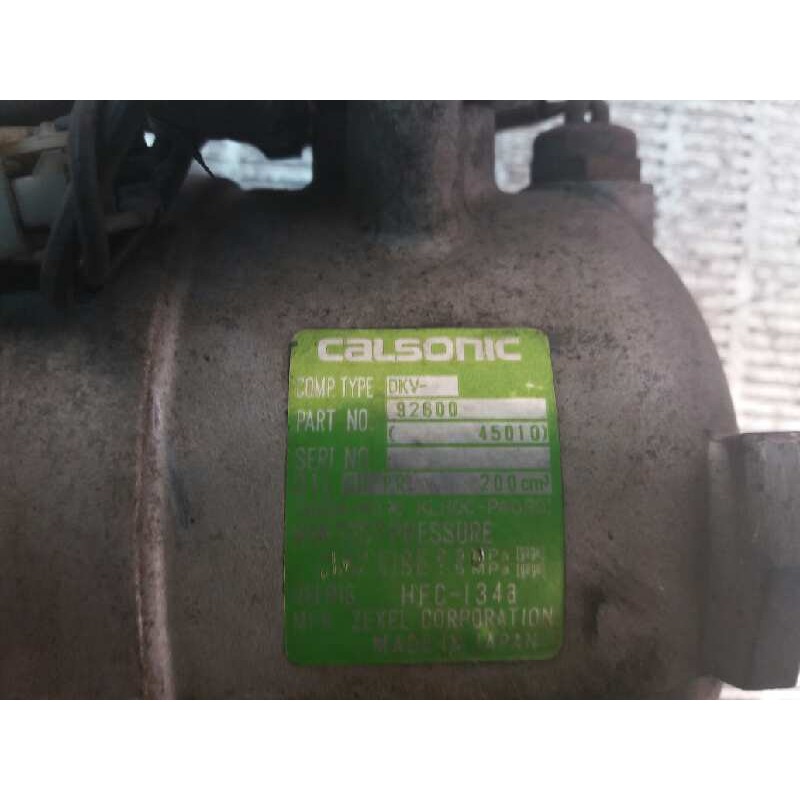 Recambio de compresor aire acondicionado para ford maverick (ml) 2.7 turbodiesel referencia OEM IAM 92600 45010 CALSONIC 2