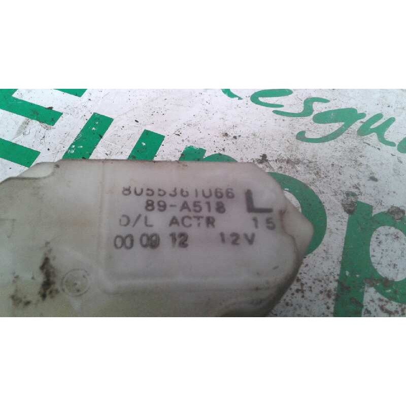 Recambio de cerradura puerta delantera izquierda para nissan almera (n16/e) 2.2 16v turbodiesel cat referencia OEM IAM 805536106 - Gris 3