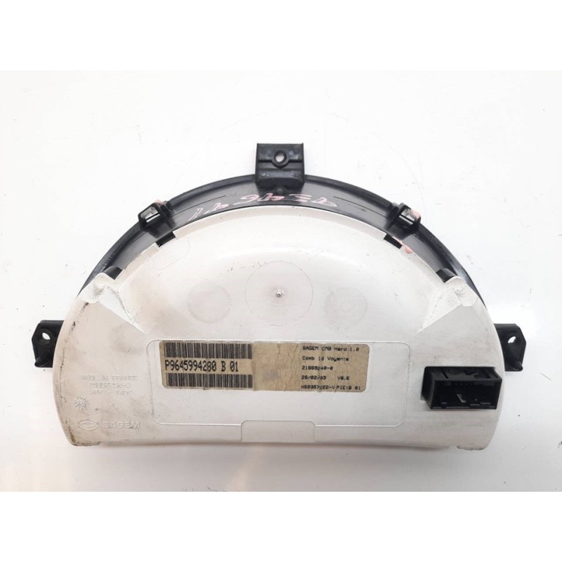 Recambio de cuadro instrumentos para citroën c3 1.4 hdi referencia OEM IAM P9645994280 - Gris 3