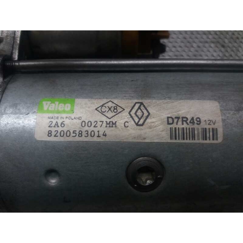 Recambio de motor arranque para renault laguna ii (bg0) 1.9 dci diesel fap cat referencia OEM IAM 8200583014 - Gris 4