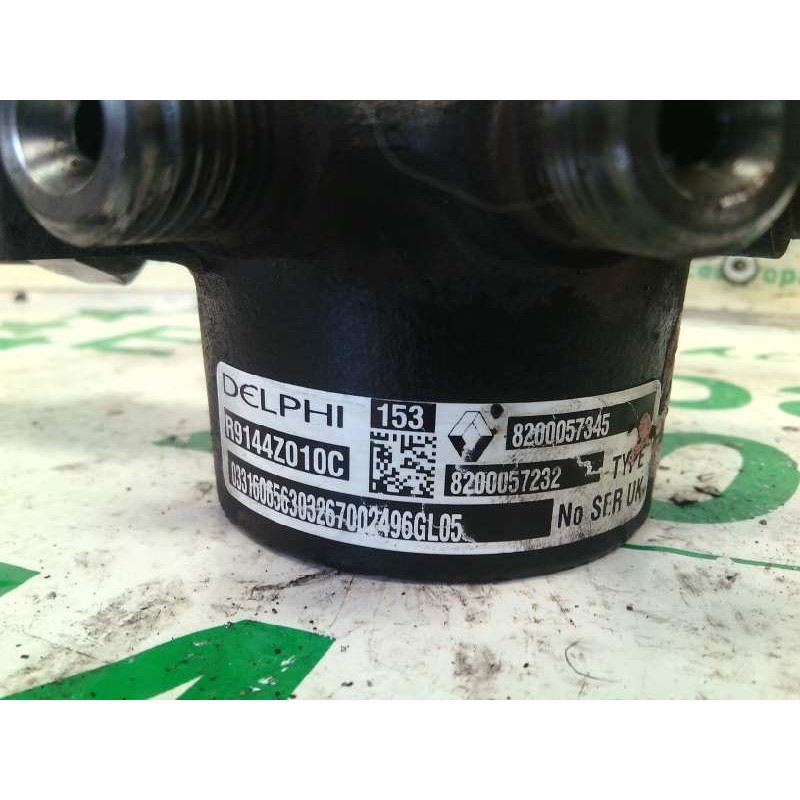 Recambio de rampa inyectora para renault scenic ii 1.5 dci diesel referencia OEM IAM 8200057345 R9144Z010C 8200057232 - Gris 2