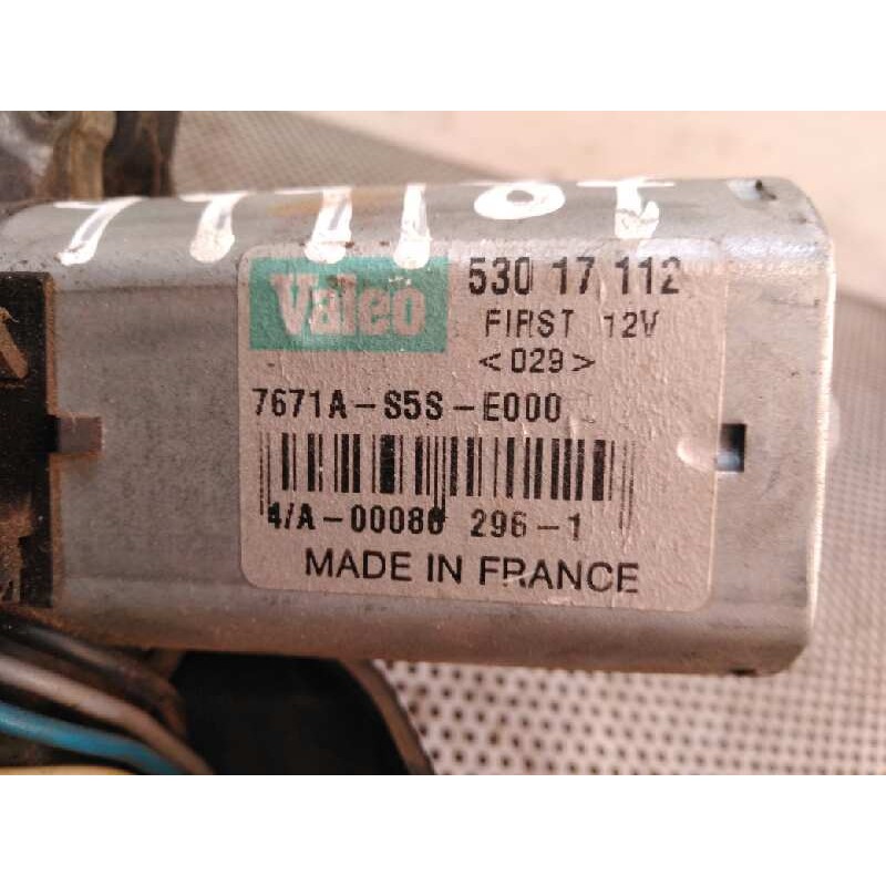 Recambio de motor limpia trasero para honda civic berlina 3 (ep1/2) 1.6 vtec cat (d 16 v 1) referencia OEM IAM 53017112 7671AS5S - Azul 2