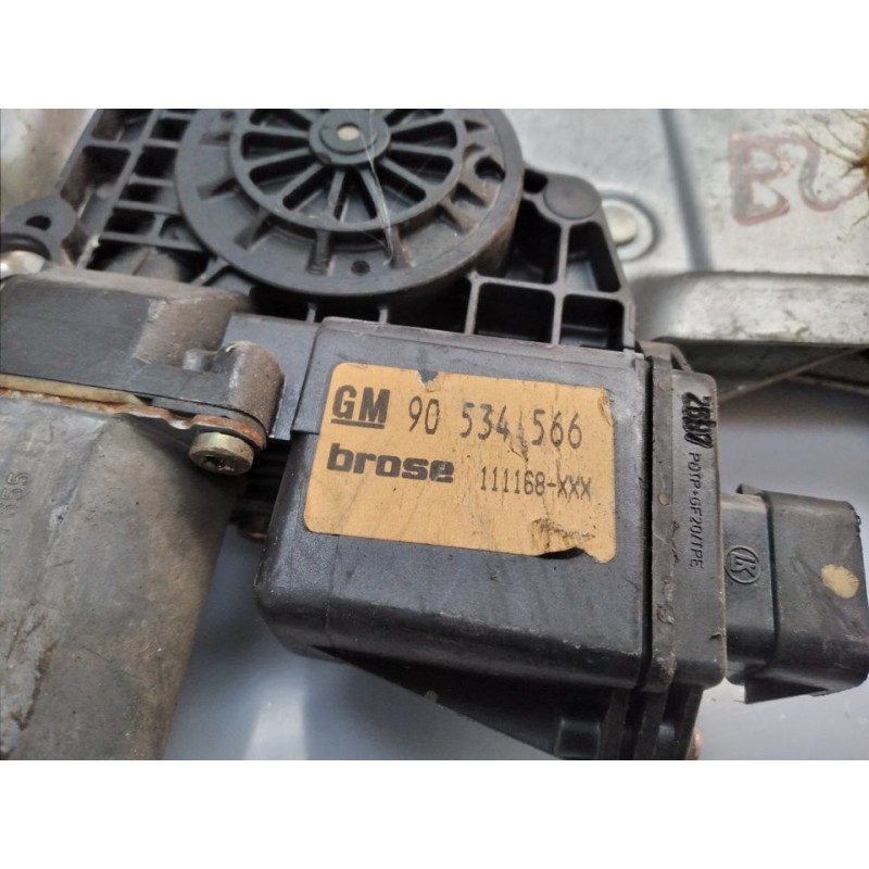Recambio de elevalunas delantero derecho para opel tigra 1.6 16v referencia OEM IAM 90534566 4