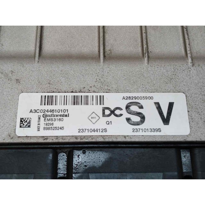 Recambio de centralita motor uce para dacia dokker essential referencia OEM IAM A3C0244610101 A2829005900 237101339S 3