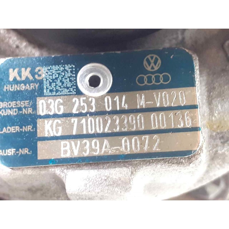Recambio de turbocompresor para seat leon (1p1) reference ecomotive referencia OEM IAM 03G253014M 2