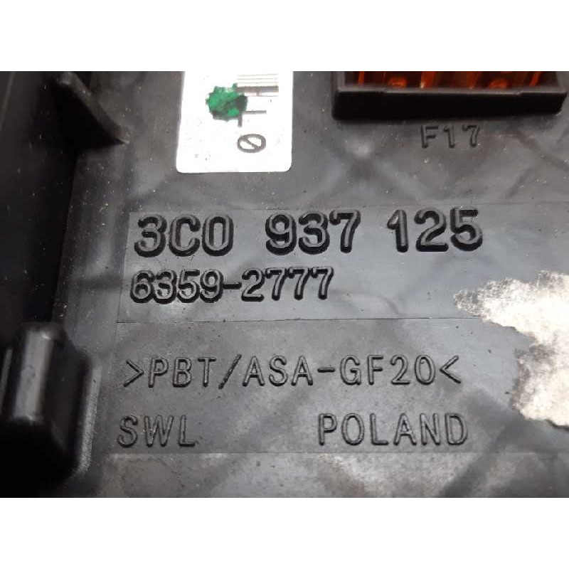 Recambio de caja reles / fusibles para volkswagen passat berlina (3c2) highline referencia OEM IAM 3C0937125 5