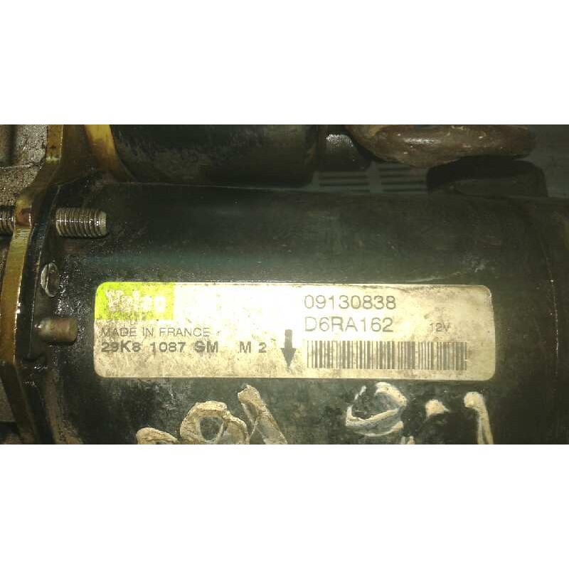 Recambio de motor arranque para opel astra f berlina 1.6 16v referencia OEM IAM D6RA162 09130838 - Verde 3