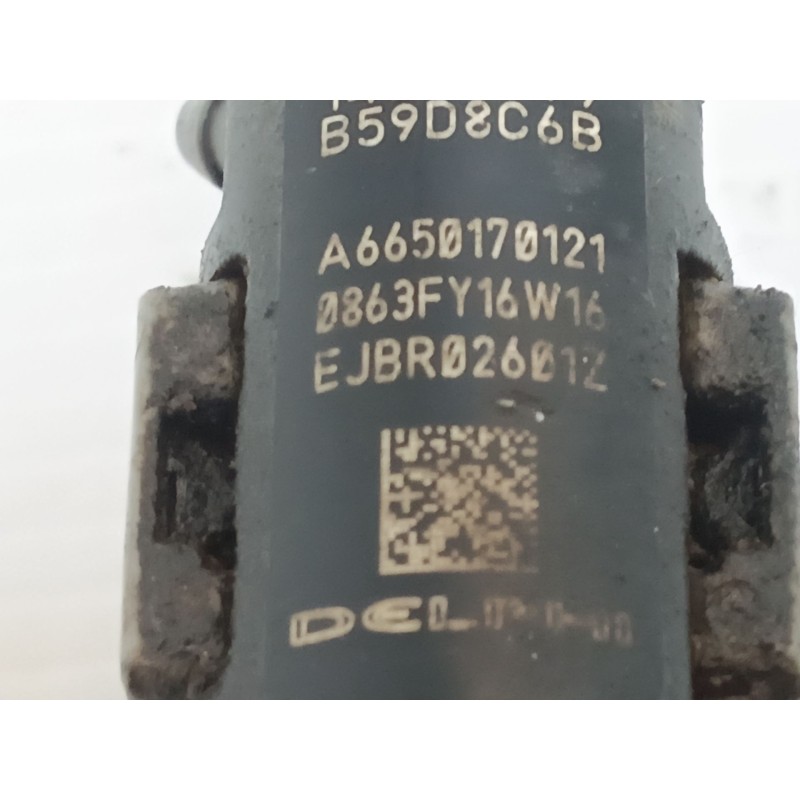 Recambio de inyector para ssangyong rexton / rexton ii (gab_) 2.7 xdi referencia OEM IAM A6650170121 EJBR02601Z - Negro 2