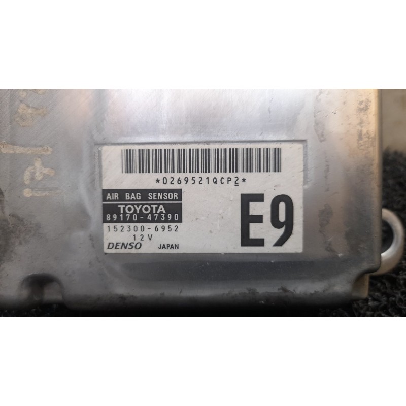 Recambio de centralita airbag para toyota prius (nhw20) sol referencia OEM IAM 8917047390 1523006952 - Blanco 3