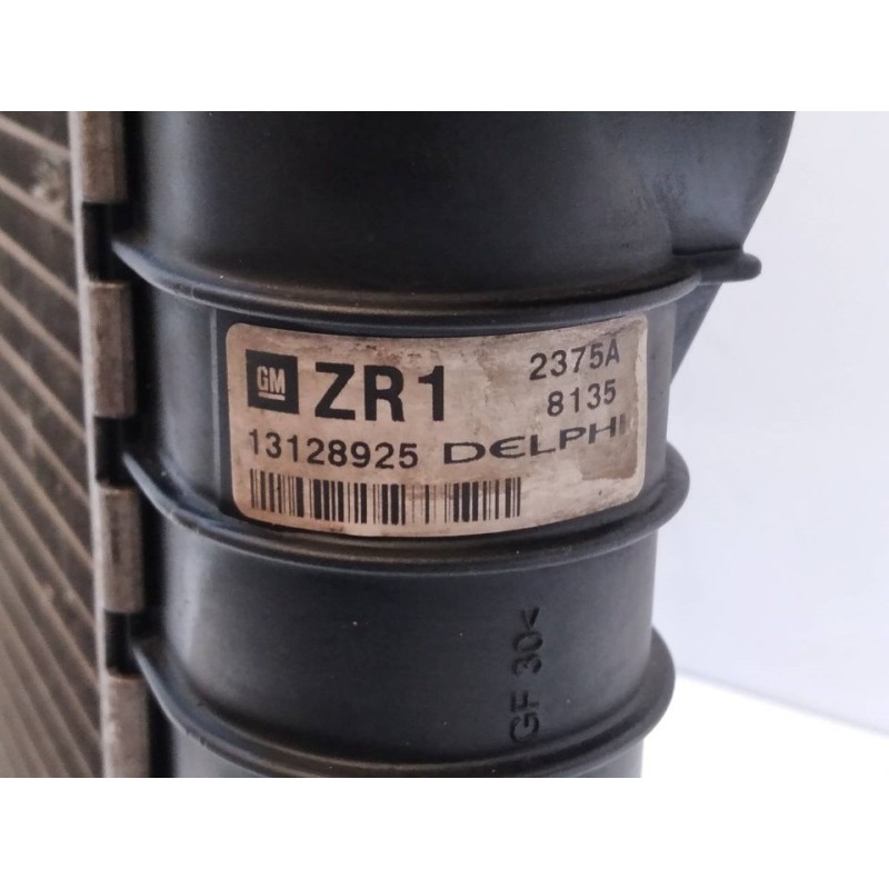 Recambio de radiador agua para opel astra gtc cosmo referencia OEM IAM 13128925 - Negro 3