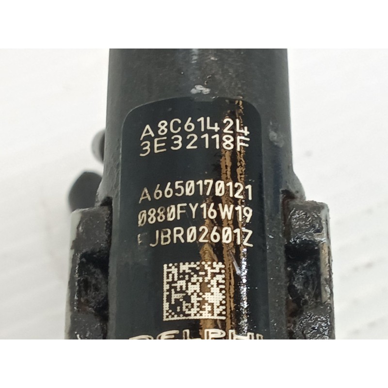 Recambio de inyector para ssangyong rexton / rexton ii (gab_) 2.7 xdi referencia OEM IAM A6650170121 EJBR02601Z - Negro 2