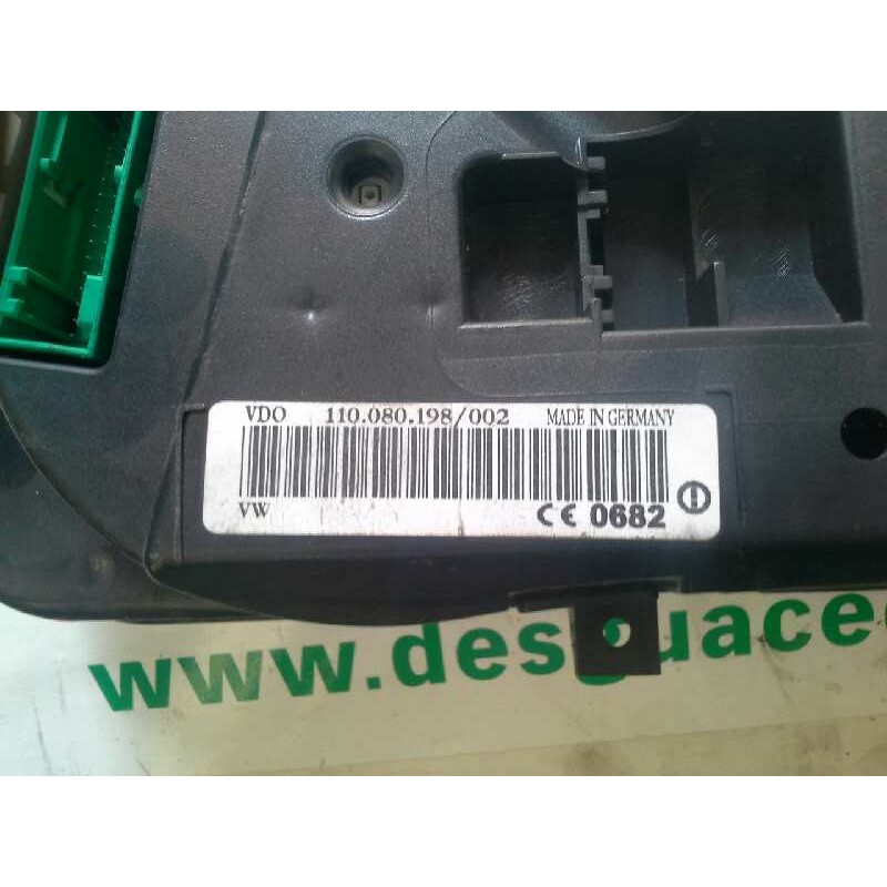 Recambio de cuadro instrumentos para volkswagen passat berlina (3b3) 1.9 tdi referencia OEM IAM 110080198002 45307 45307 2
