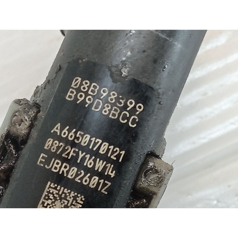 Recambio de inyector para ssangyong rexton / rexton ii (gab_) 2.7 xdi referencia OEM IAM A6650170121 EJBR02601Z - Negro 2