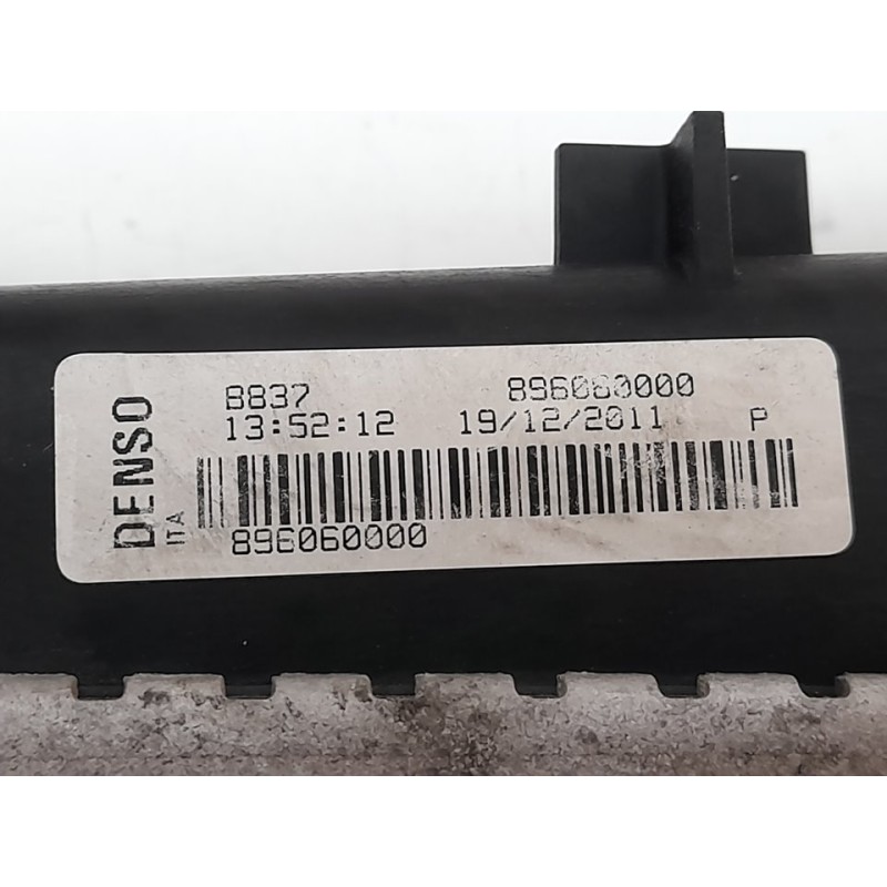 Recambio de radiador agua para fiat doblo active referencia OEM IAM 896060000 B837 DENSO 3