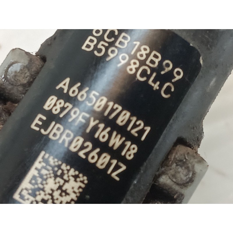 Recambio de inyector para ssangyong rexton / rexton ii (gab_) 2.7 xdi referencia OEM IAM A6650170121 EJBR02601Z - Negro 2