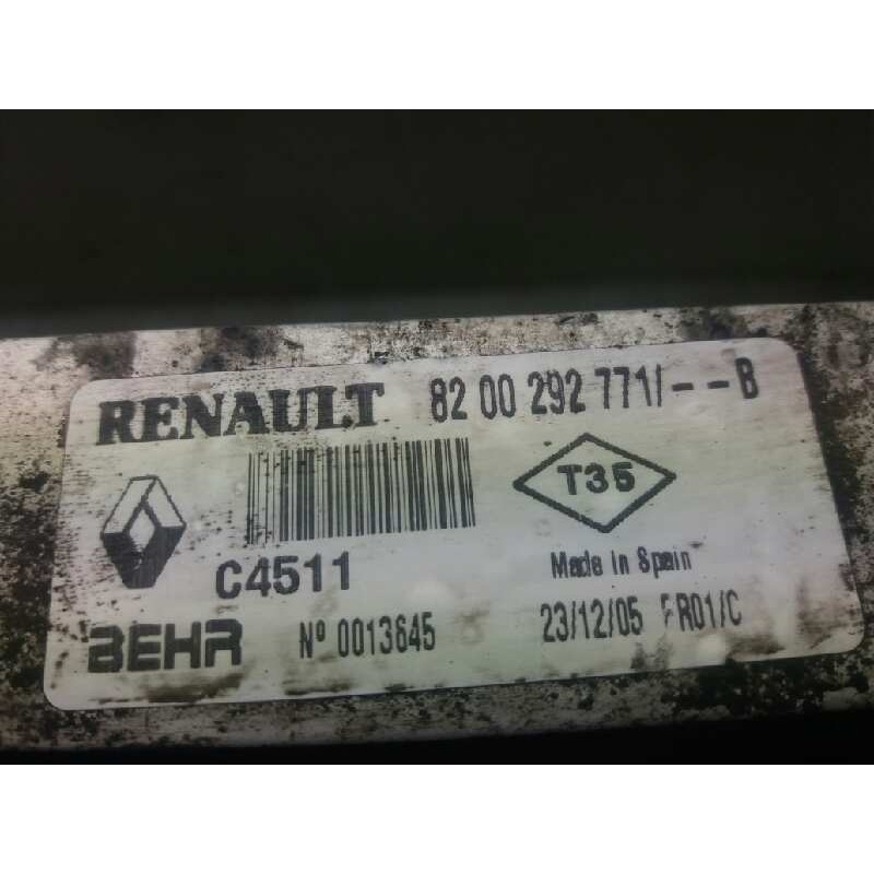 Recambio de radiador agua para renault laguna ii (bg0) 1.9 dci diesel fap cat referencia OEM IAM - Gris 3