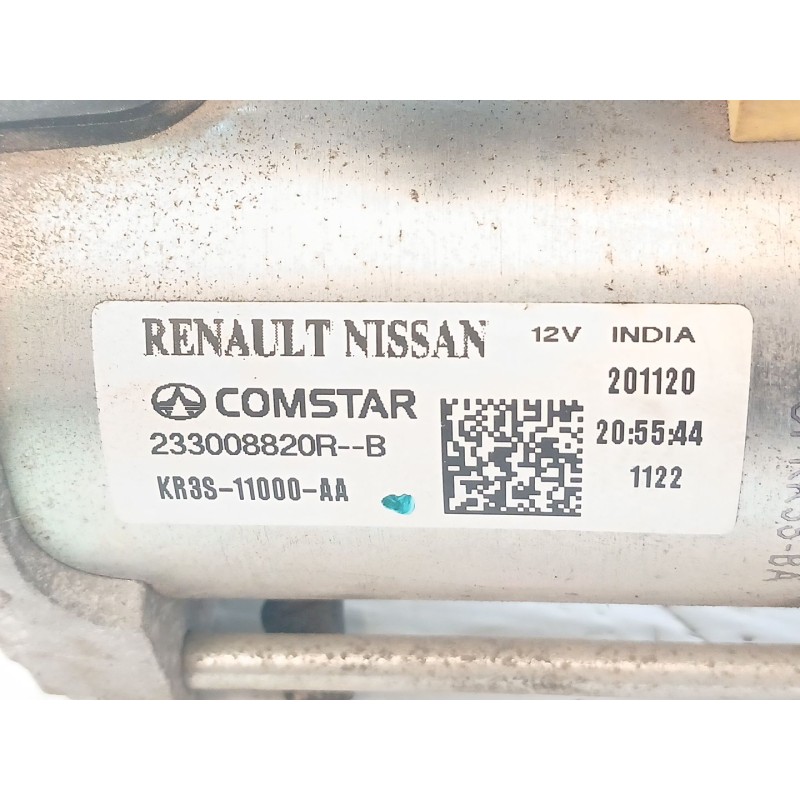 Recambio de motor arranque para dacia sandero iii stepway comfort referencia OEM IAM 233008820R - Rojo 2