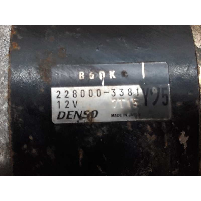Recambio de motor arranque para mazda 323 berlina c/f/p/s (ba) referencia OEM IAM 2280003381 DENSO 6