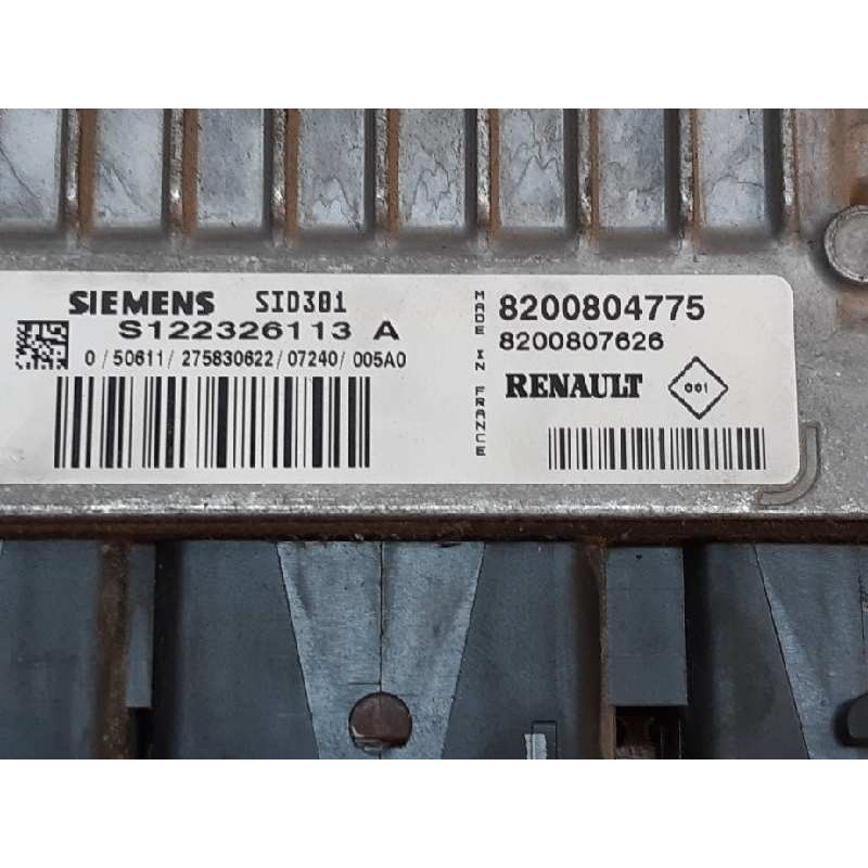 Recambio de centralita motor uce para renault scenic ii dynamique referencia OEM IAM 8200804775 S122326113A 3