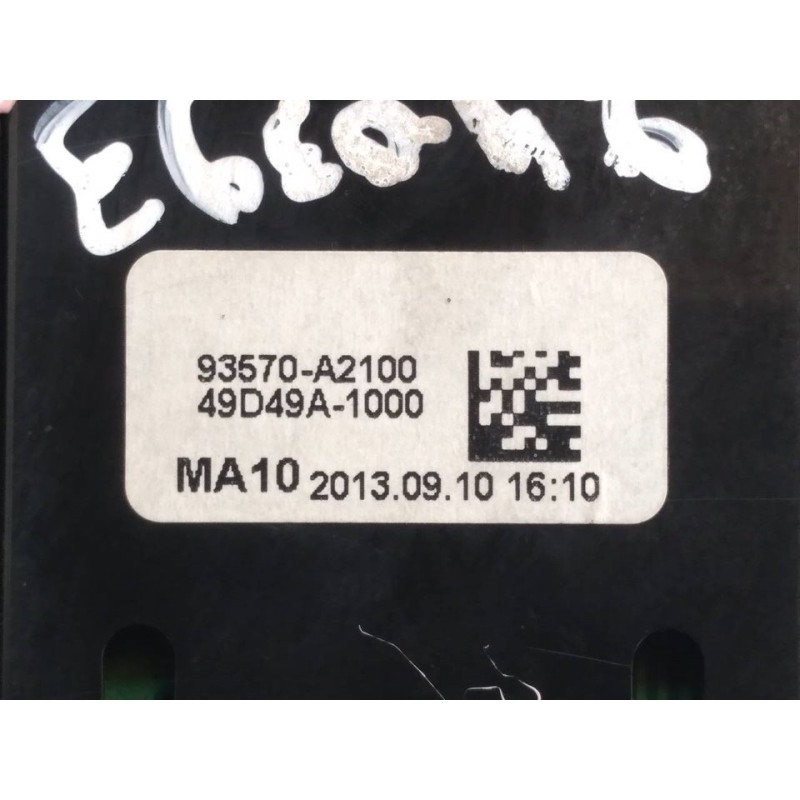 Recambio de mando elevalunas delantero izquierdo para kia cee'd concept referencia OEM IAM 93570A2100 - Negro 3