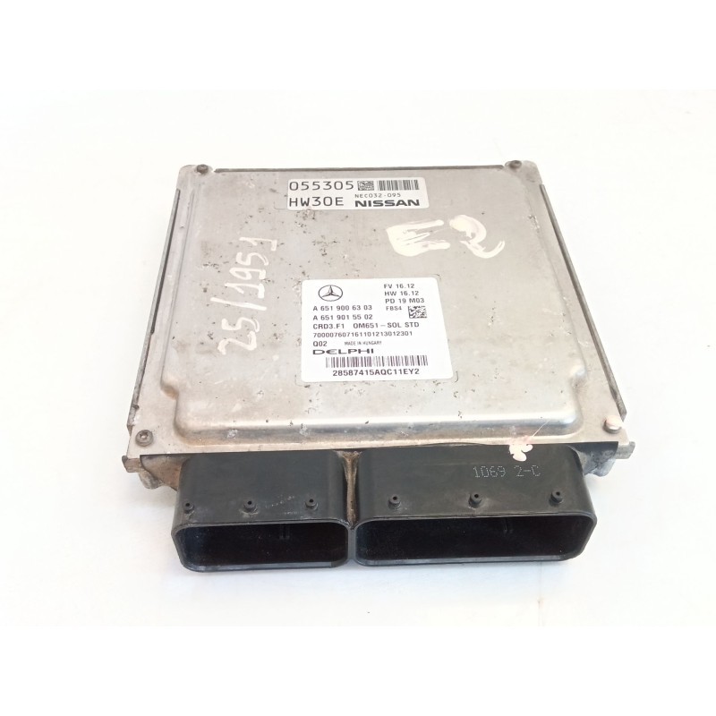 Recambio de centralita motor uce para infiniti qx30 2.2 d awd referencia OEM IAM A6519006303 A6519015502 - Negro 3