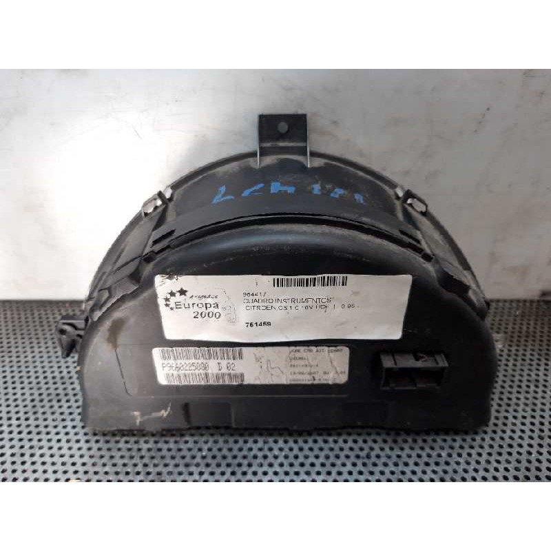 Recambio de cuadro instrumentos para citroën c3 1.6 16v hdi referencia OEM IAM P9660225880 - Negro 3