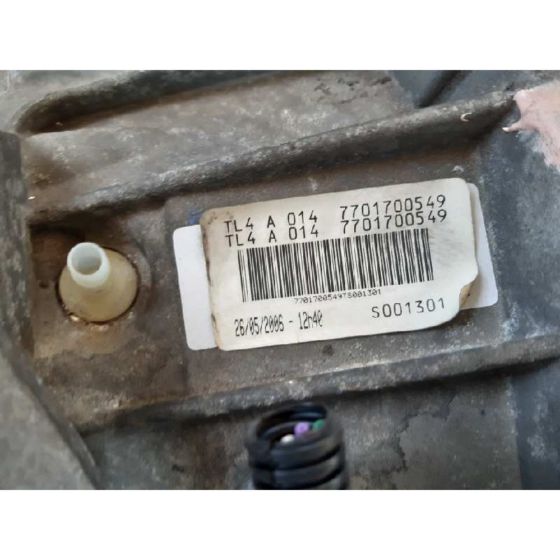 Recambio de caja cambios para renault megane ii coupe/cabrio confort authentique referencia OEM IAM TL4A014 6