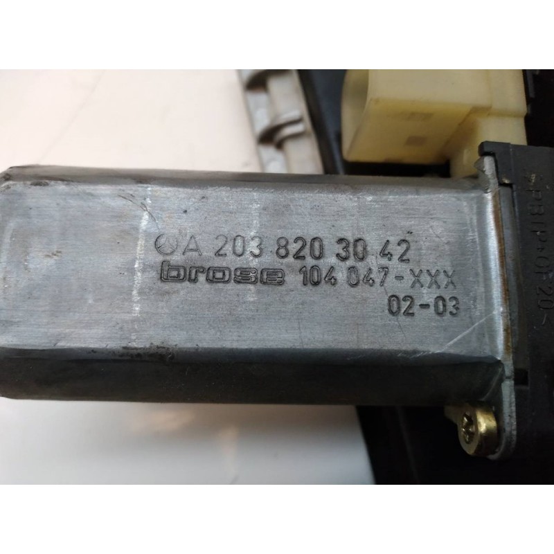 Recambio de elevalunas trasero derecho para mercedes-benz clase c (w203) berlina 2.2 cdi cat referencia OEM IAM A2038203042 - Azul 2