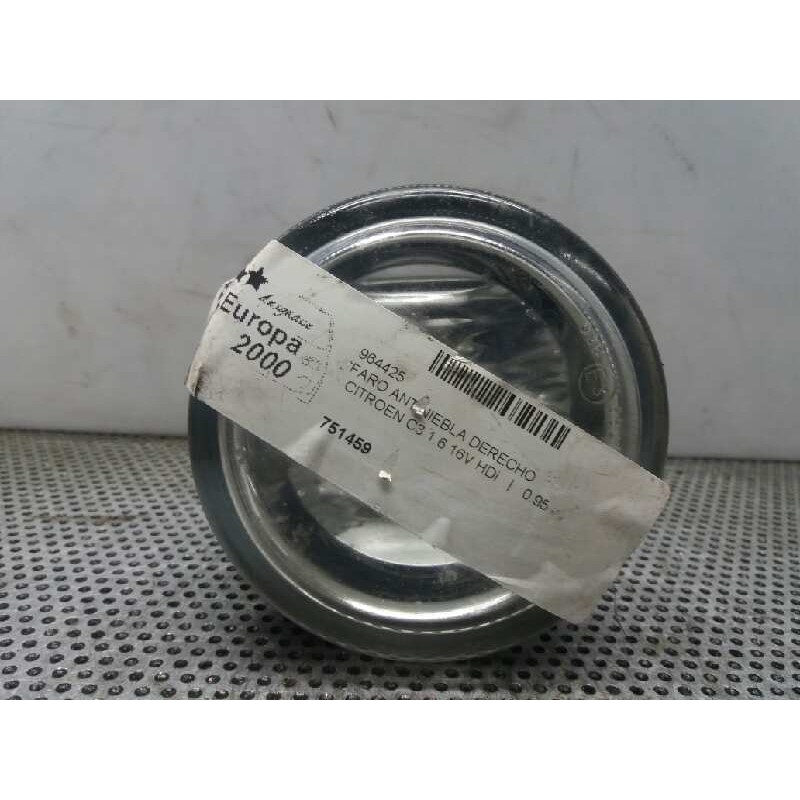 Recambio de faro antiniebla derecho para citroën c3 1.6 16v hdi referencia OEM IAM   