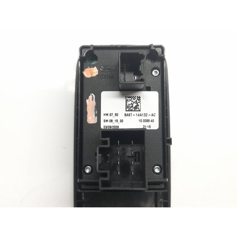 Recambio de mando elevalunas delantero izquierdo para ford fiesta (cb1) trend referencia OEM IAM 8A6T14A132AC - Gris 3