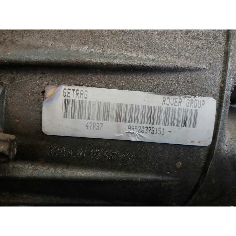 Recambio de caja cambios para mg serie 75 (rj) 2.0 16v cdt referencia OEM IAM 47R37 99520373151 - Gris 5