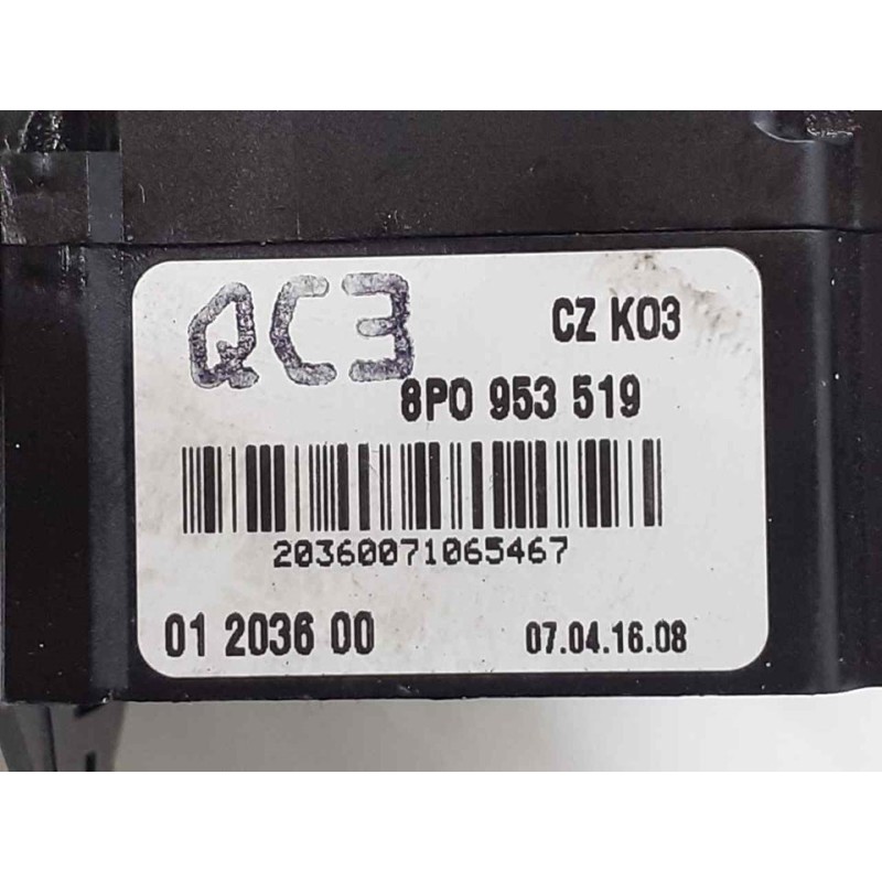 Recambio de mando limpia para audi a3 (8p) 2.0 tdi ambition (dpf) (125kw) referencia OEM IAM 8P0953519 2
