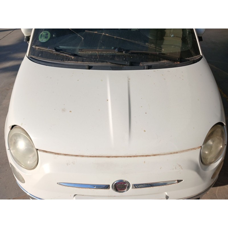 Recambio de capo para fiat 500 (312_) 1.3 d multijet (312axb1a) referencia OEM IAM - Blanco 2