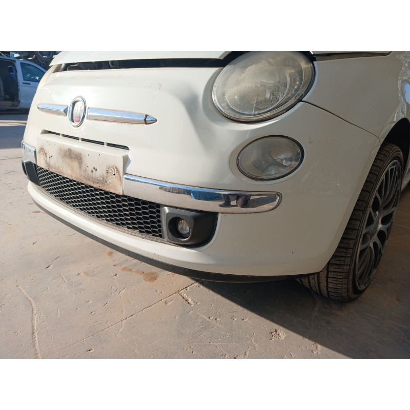 Recambio de paragolpes delantero para fiat 500 (312_) 1.3 d multijet (312axb1a) referencia OEM IAM - Blanco 2