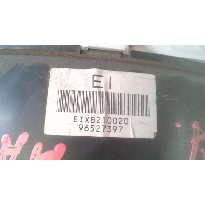 Recambio de cuadro instrumentos para daewoo matiz 0.8 cat referencia OEM IAM EIXB210020 117787 96527397 3