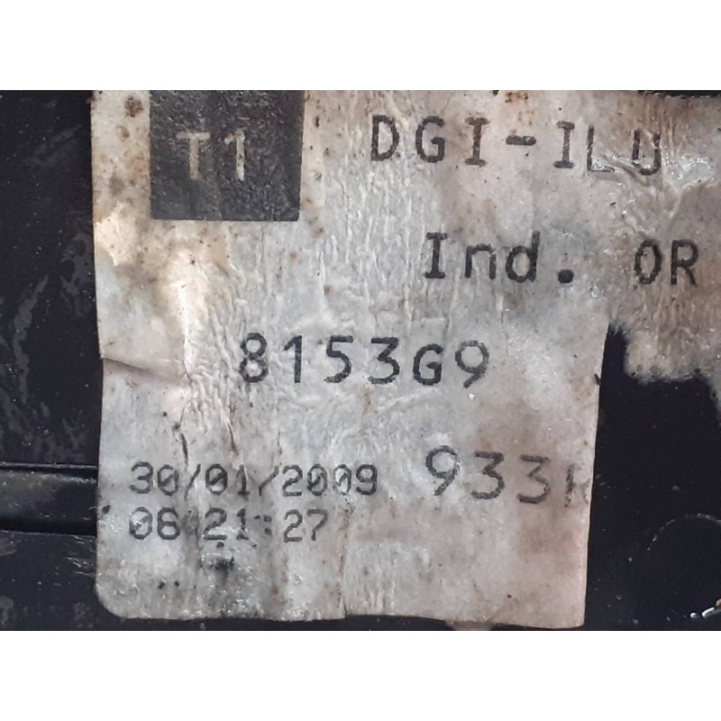 Recambio de retrovisor derecho para citroën c4 grand picasso sx referencia OEM IAM 8153G9 - Negro 4