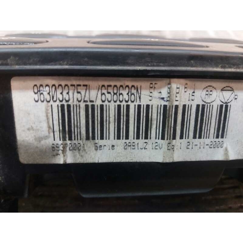 Recambio de mando climatizador para peugeot 406 berlina (s1/s2) referencia OEM IAM 69370001 96303375ZL 4