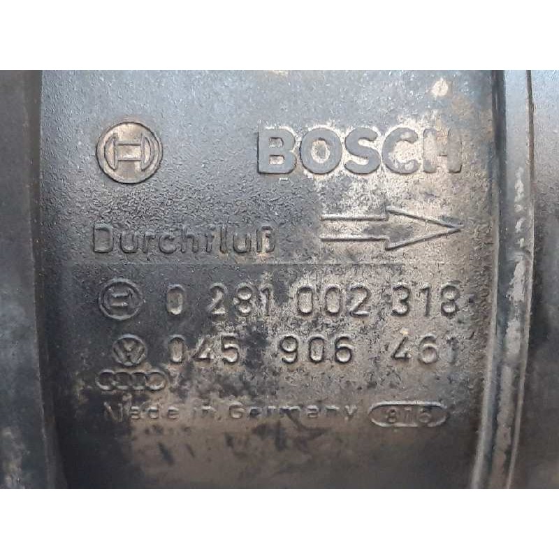 Recambio de caudalimetro para volkswagen polo berlina (6n2) trendline referencia OEM IAM 0281002318 045906467 BOSCH - Negro 4