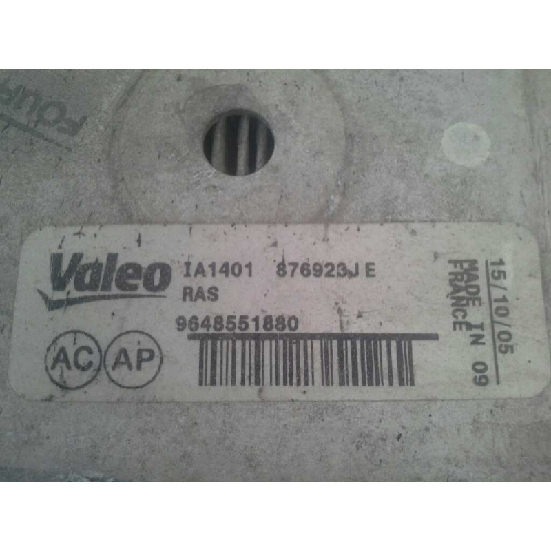 Recambio de intercooler para peugeot 307 break/sw (s2) 1.6 hdi referencia OEM IAM 9648551880  VALEO - Verde 2