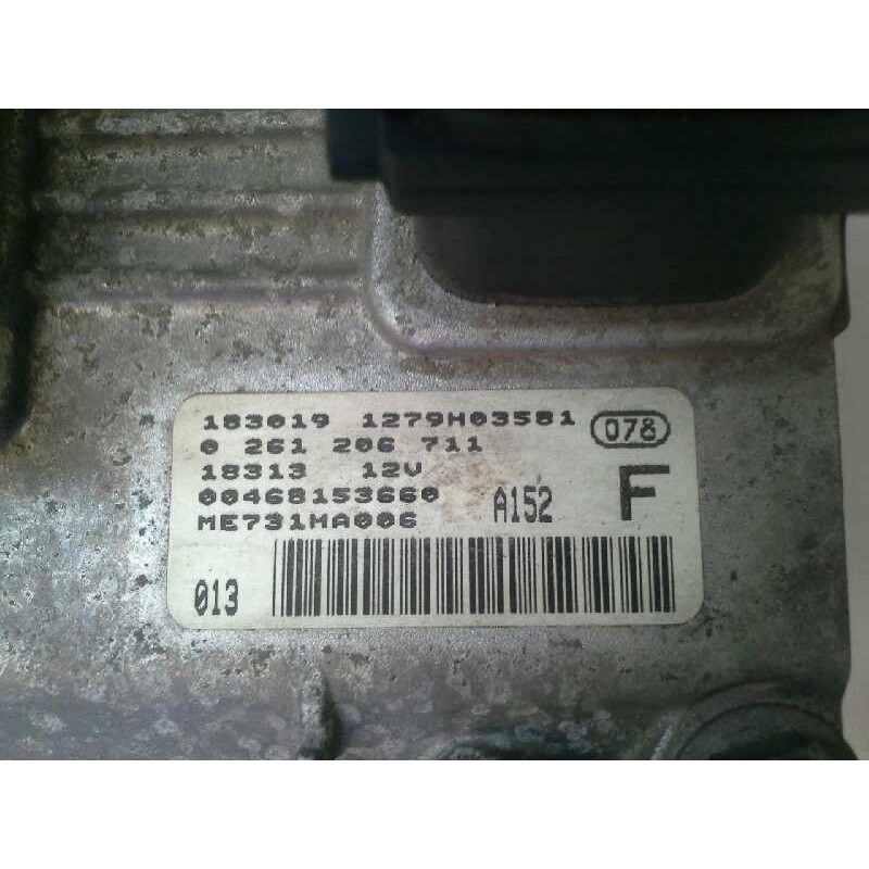 Recambio de centralita motor uce para alfa romeo 156 sportwagon 1.6 16v cat referencia OEM IAM 0261206711  BOSCH - Azul 2